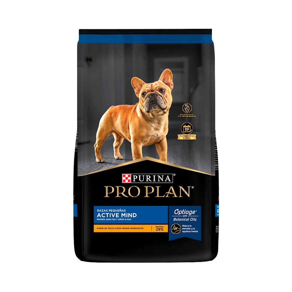 Pro plan active mind raza pequeña 3 kilos